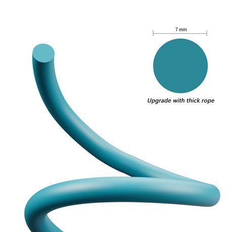 Uuname Ropeless Cordless Weighted Skipping Rope Jump Rope Workout-330 - Pink