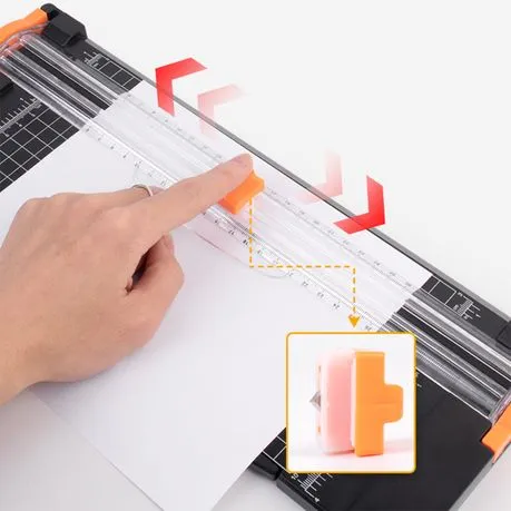 A4 Paper Trimmer & Cutter – Precision Photo Cutter with 4 Extra Blades ...