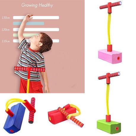 Foam Pogo Jumper Pogo Stick Jumper Hopper For Kids Indoor Outdoor Fun -740