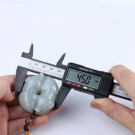 150mm Digital Vernier Caliper Micrometer Caliper & 2 Batteries