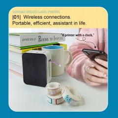 Marklife Mini Portable Sticker Thermal Bluetooth Barcode Label Printers-P15