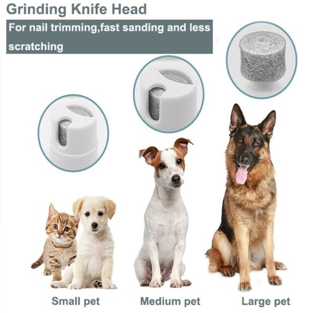 4 in1 Pet Clippers LED Display Electric Cat Dog Hair Nail Grooming Kit-803