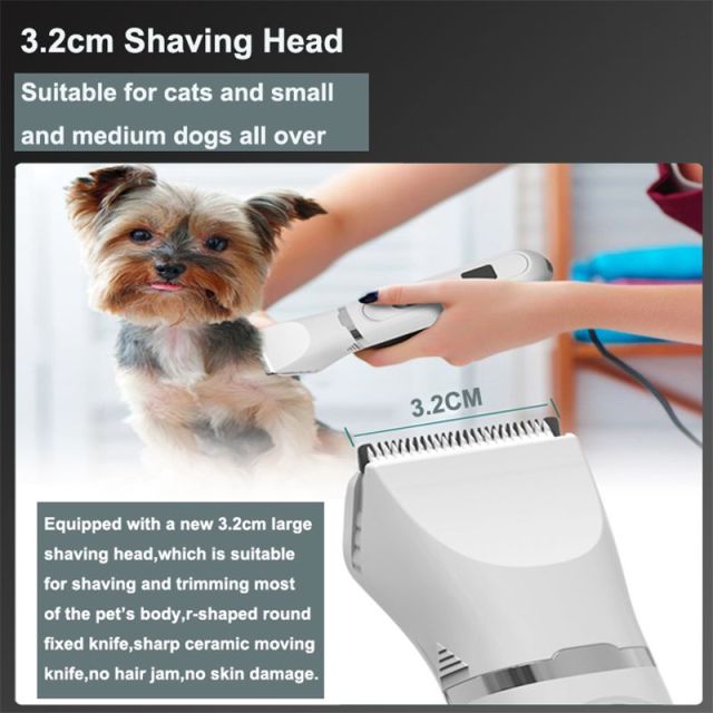 4 in1 Pet Clippers LED Display Electric Cat Dog Hair Nail Grooming Kit-803