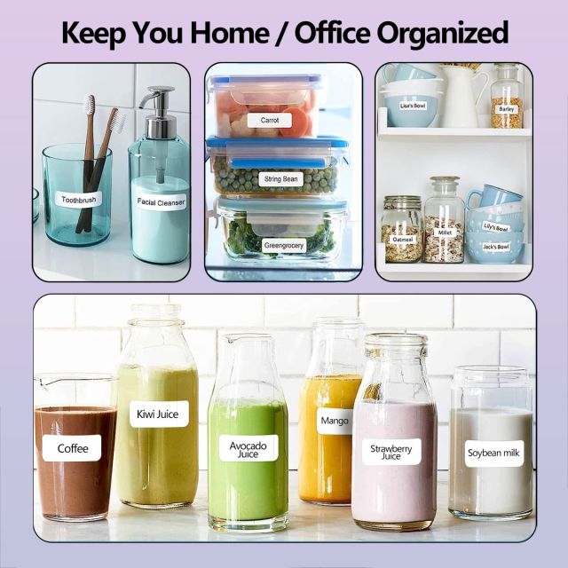 Marklife P50/P15/P12 White Thermal Labels Paper -12X30mm 200 Labels-080