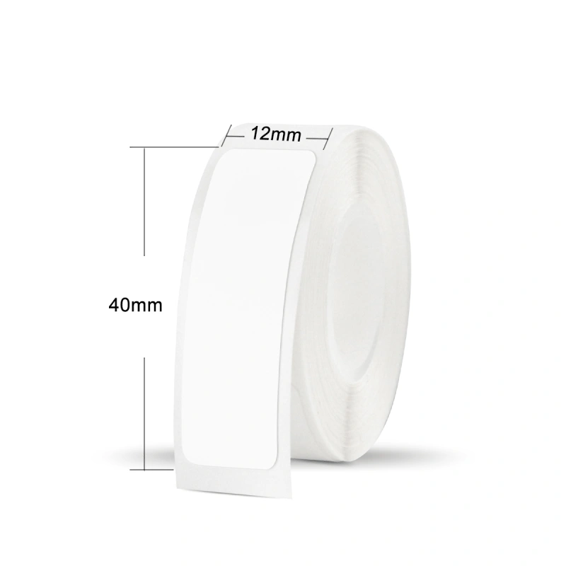 Marklife P50/P15/P12 White Thermal Labels Paper -12X40mm 150 Labels-081