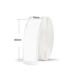 Marklife P50/P15/P12 White Thermal Labels Paper -12X40mm 150 Labels-081