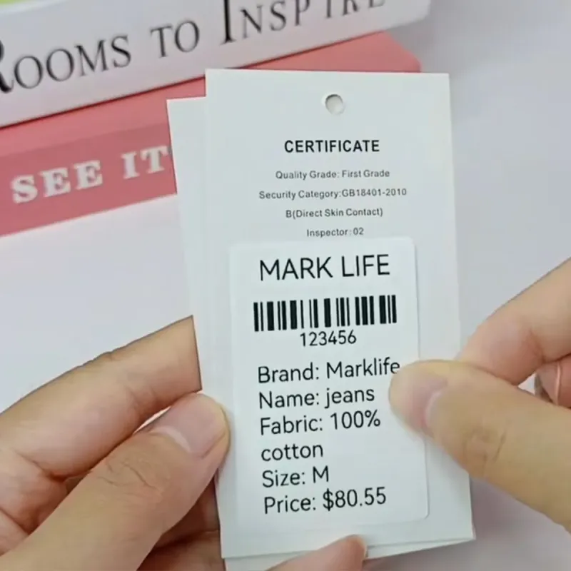 P50 White Thermal Stickers Barcode Labels Paper -40X30mm 220 Labels-016