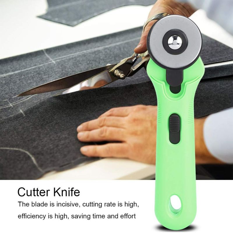 45mm Rotary Cutter For Fabric Cutter Roller with 1 Cutting Mat &amp; 2 Blades - 811