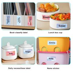 Marklife P50 Colorful Stickers Label Printer Paper 40x20mm-310 Labels-028