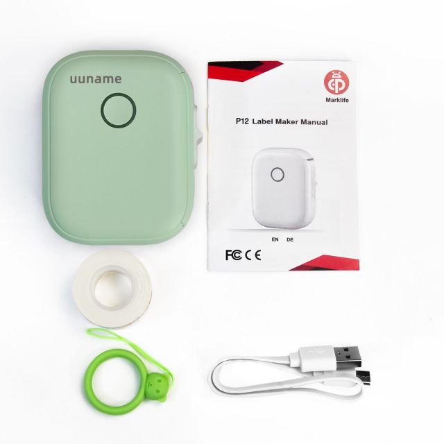 Marklife Mini Portable Sticker Thermal Bluetooth Barcode Label Printer-P12