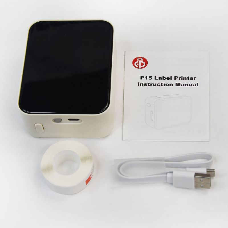 Marklife Mini Portable Sticker Thermal Bluetooth Barcode Label Printers-P15