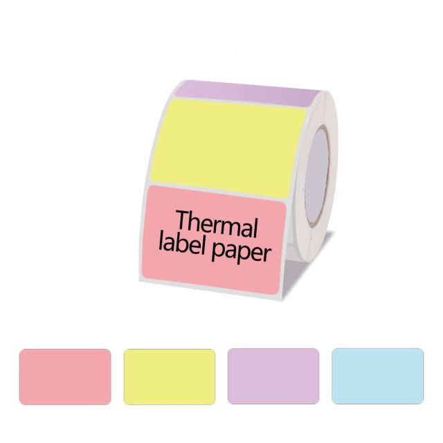 Marklife P50 Colorful Thermal Labels Printer Paper -50x30mm 220 Labels-036