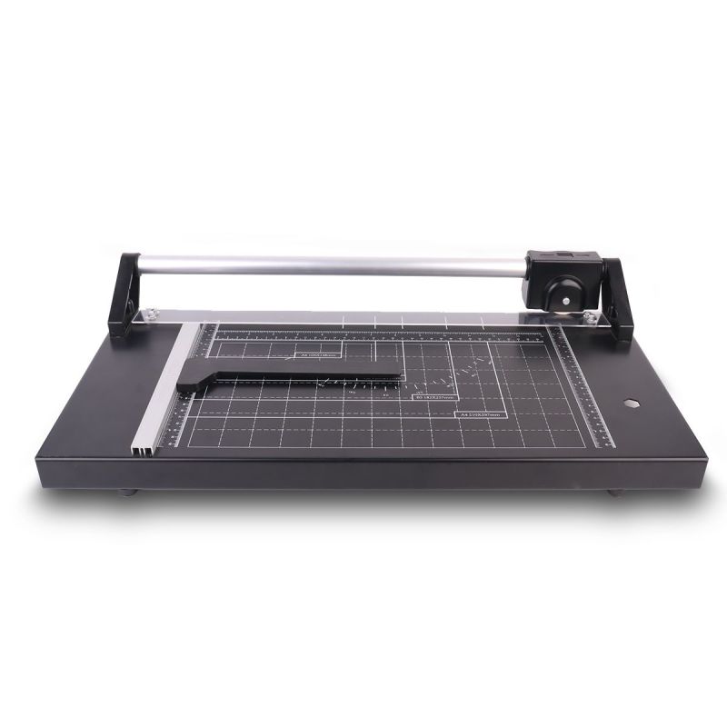 Uuname 14-Inch Manual Rotary Paper Trimmer Cutter Plus 2 Blades 1 Tool-855