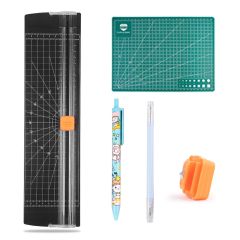 A4 Paper Trimmer &amp; 1 Knife Pen 1 Double Head Pen 1 Blade 1 Cutting Mat-810