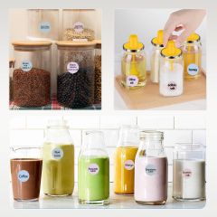 Marklife P50 Round Colorful Thermal Label Paper -24x24mm 260 Labels-037