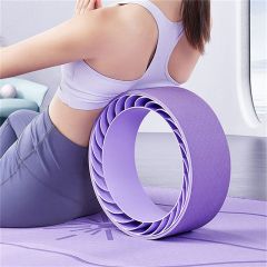 Double Layer Yoga Wheel Foam Roller & 1 Spiked Massage Ball 1 Yoga Ball-07