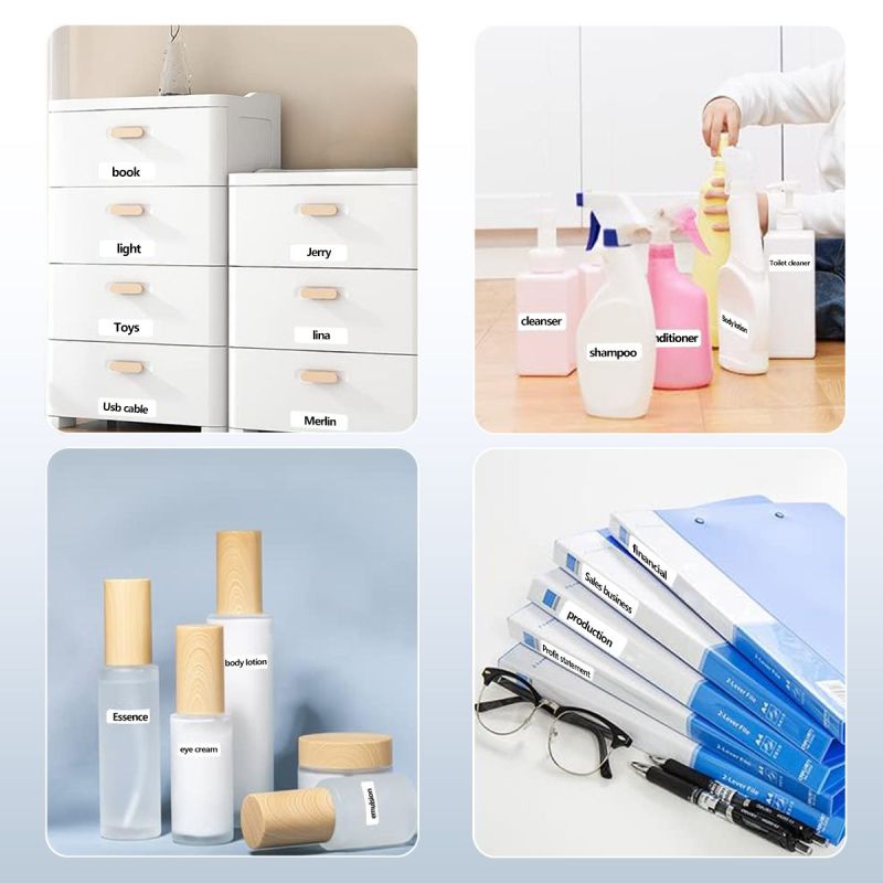 Marklife P50/P15/P12 White Thermal Labels Paper -12X30mm 200 Labels-080