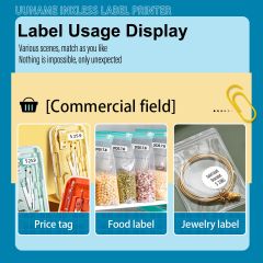 Marklife Mini Portable Sticker Thermal Bluetooth Barcode Label Printers-P15