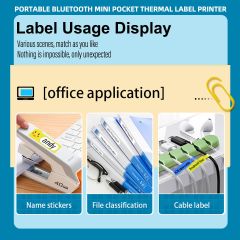Marklife Mini Portable Sticker Thermal Bluetooth Barcode Label Printers-P15