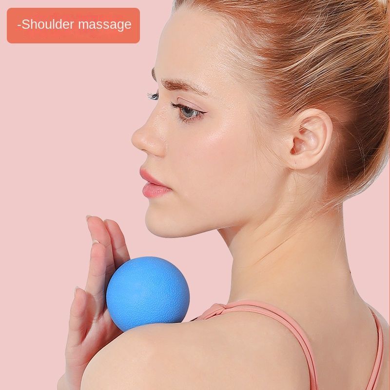 Double Layer Yoga Wheel Foam Roller & 1 Spiked Massage Ball 1 Yoga Ball-07