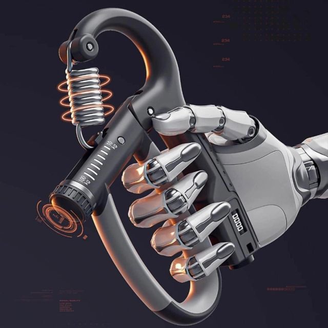 Adjustable Hand Grip Strength Trainer Strengthener Exerciser 10-100kg