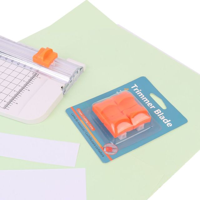 2 Pack Paper Cutter Replacement Blade with Automatic Security Safeguard-902