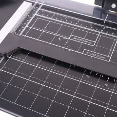 Uuname 14-Inch Manual Rotary Paper Trimmer Cutter Plus 2 Blades 1 Tool-855