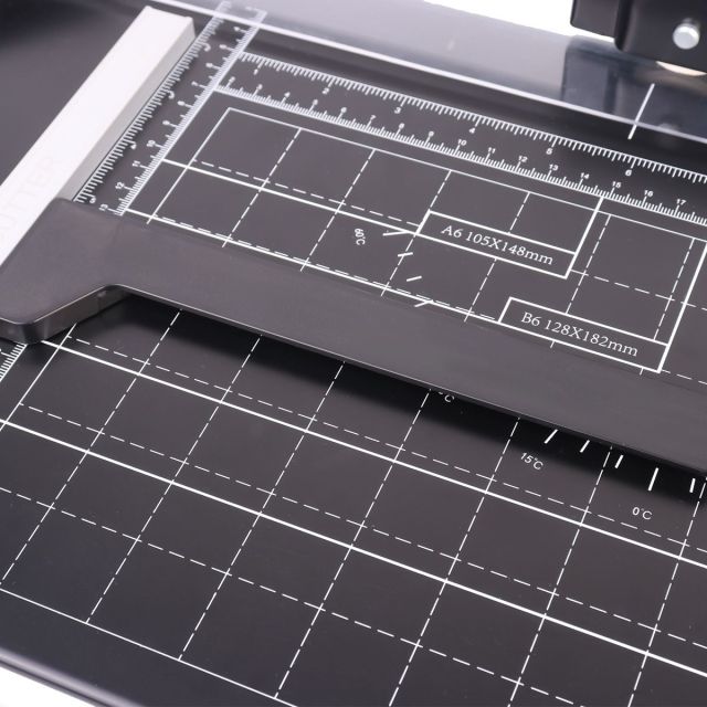 Uuname 14-Inch Manual Rotary Paper Trimmer Cutter Plus 2 Blades 1 Tool-855