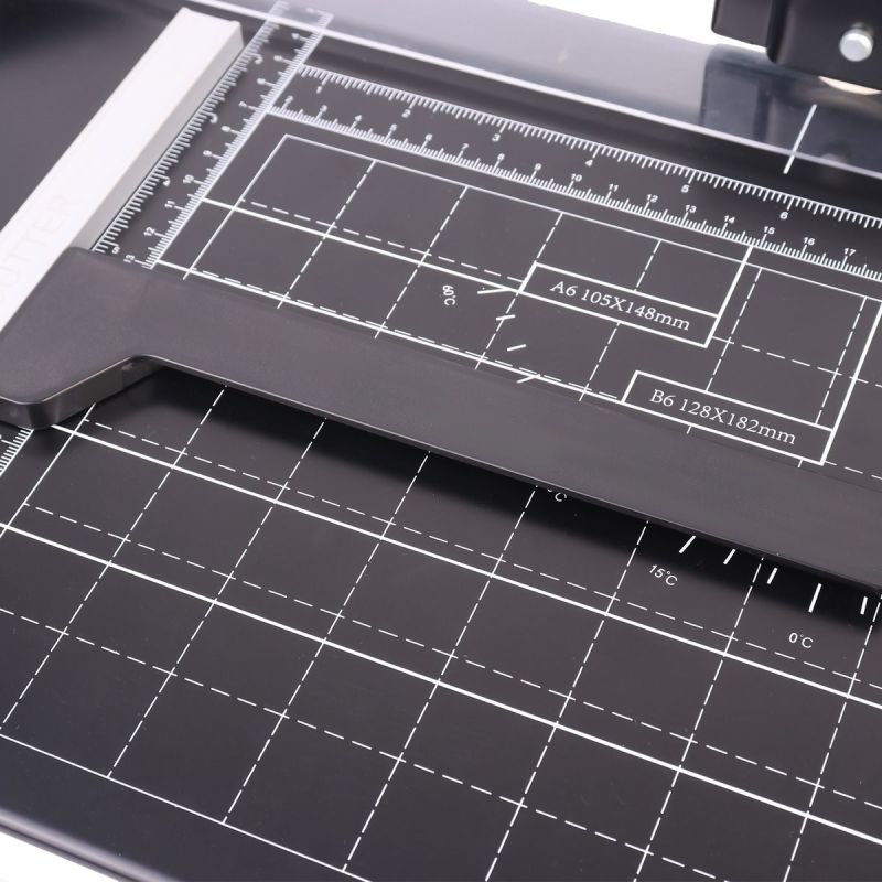 Uuname 14-Inch Manual Rotary Paper Trimmer Cutter Plus 2 Blades 1 Tool-855