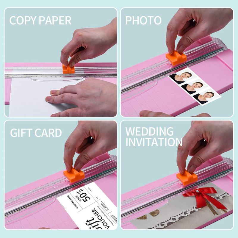 A4 Paper Trimmer & 1 Knife Pen 1 Double Head Pen 1 Blade 1 Cutting Mat-810