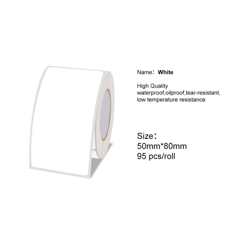 P50 White Thermal Barcode Stickers Labels Paper -50X80mm 95 Labels-024