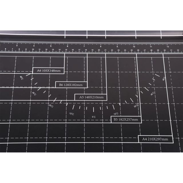 Uuname 14-Inch Manual Rotary Paper Trimmer Cutter Plus 2 Blades 1 Tool-855