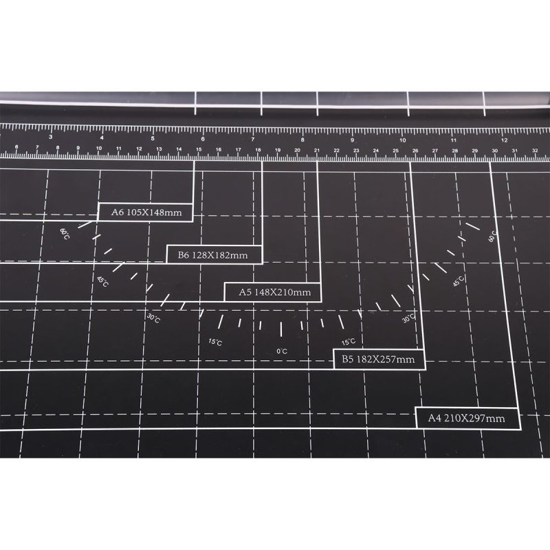 Uuname 14-Inch Manual Rotary Paper Trimmer Cutter Plus 2 Blades 1 Tool-855