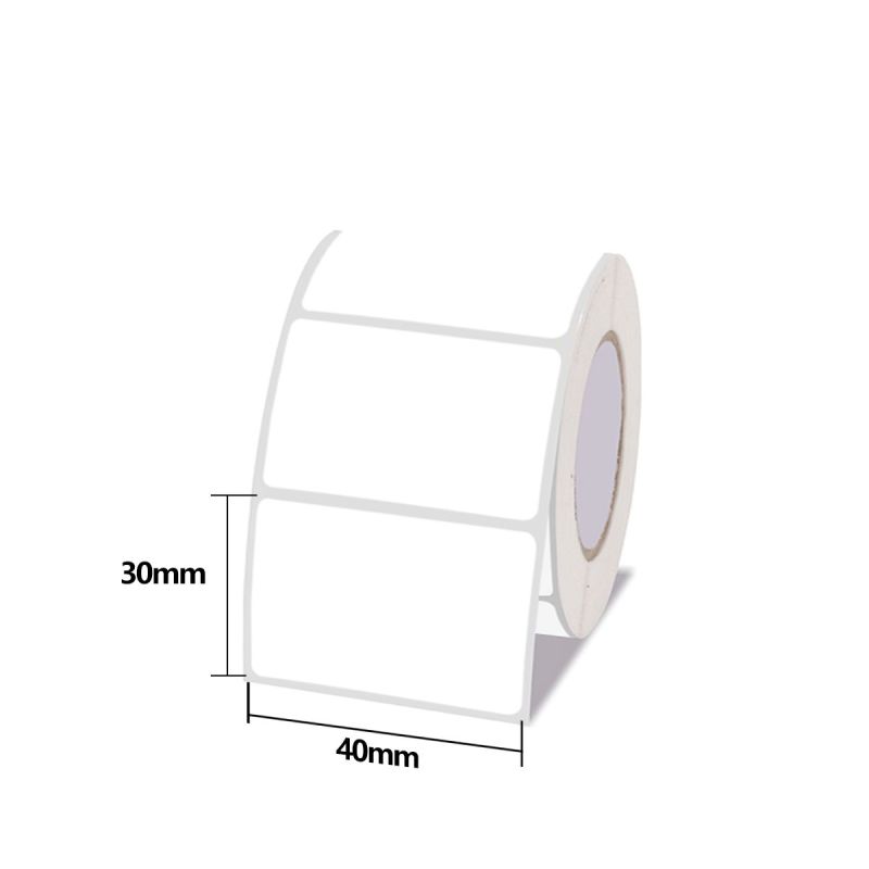 P50 White Thermal Stickers Barcode Labels Paper -40X30mm 220 Labels-016
