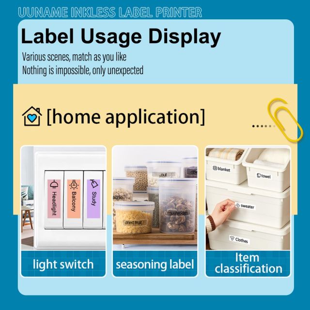 Marklife Mini Portable Sticker Thermal Bluetooth Barcode Label Printers-P15