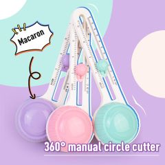 Uuname Paper Circle Cutter &1 Knife Pen 1 Double Head Pen 3 Blade 1 Mat-818