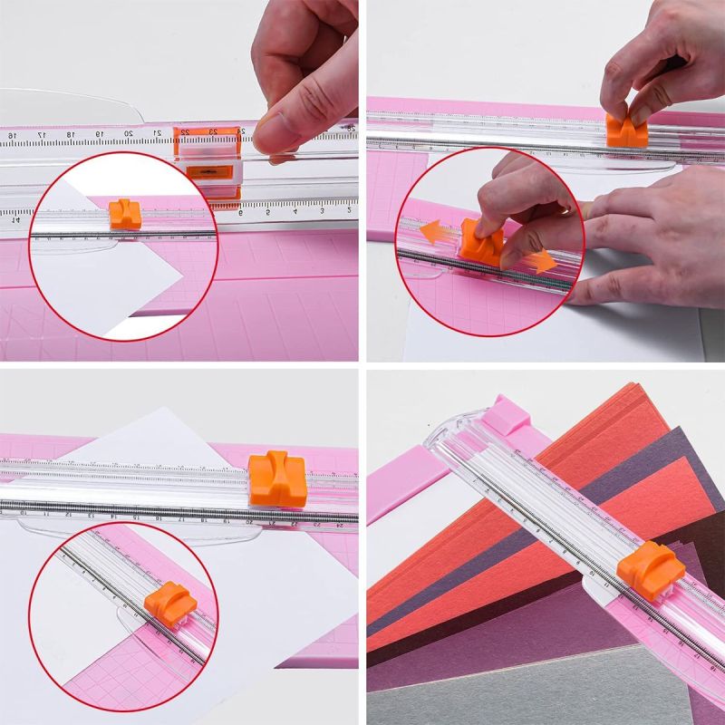 A4 Paper Trimmer & 1 Knife Pen 1 Double Head Pen 1 Blade 1 Cutting Mat-810