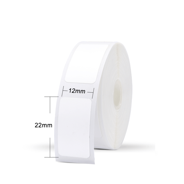 Marklife P50/P15/P12 White Thermal Labels Paper -12X22mm 260 Labels-079
