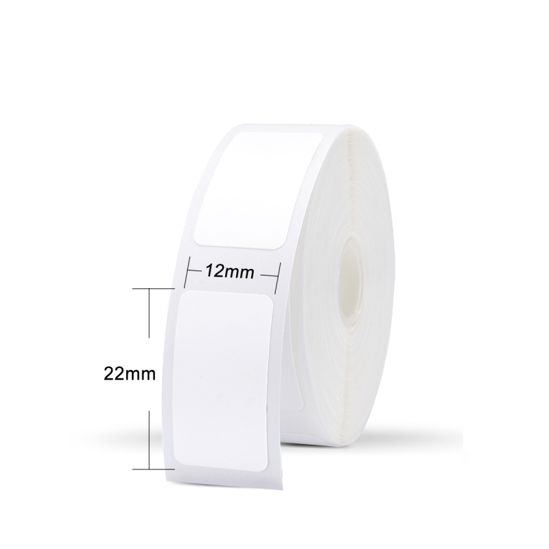 Marklife P50/P15/P12 White Thermal Labels Paper -12X22mm 260 Labels-079