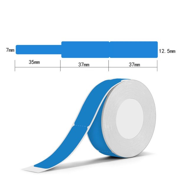 Marklife-P50/P15/P12 Printable Cable Labels Paper-12.5X109MM -65 Labels-118