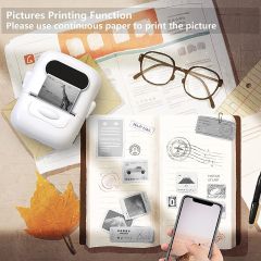 Mini Portable Sticker Thermal Printer Bluetooth Barcode Label Printers-P50