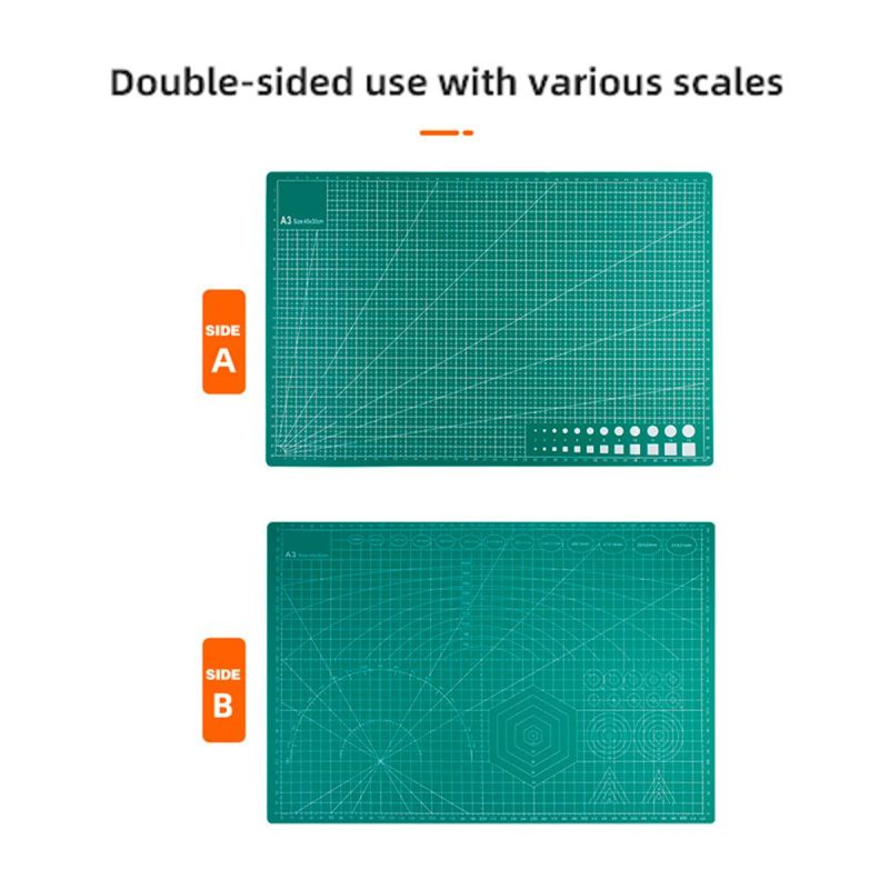 Self Healing Cutting Mat A3 Sewing Mat Rotary Cutting Mat Plus 1 Knife Pen