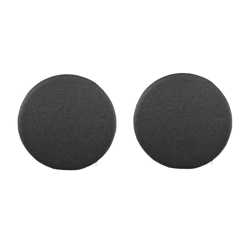 2 Pack Round Cushion Knitted Japanese Memory Foam Seat Chair Cushion-F34