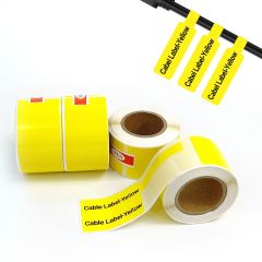 Marklife-P50 Printable Cable Labels Paper-25x78MM -100 Thermal Labels-056