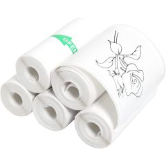 Uuname Portable BT Mini Pocket Thermal Printer & 5 Self Adhesive Paper-C23S