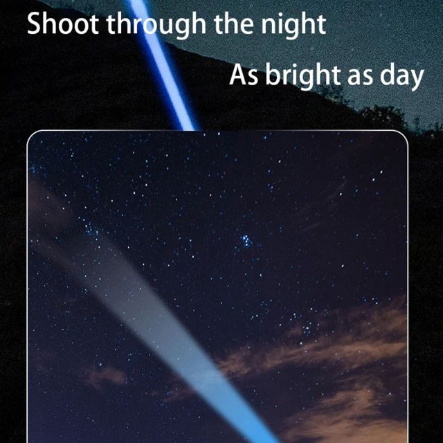 Uuname 3000 Lumens Led Torch Rechargeable Flashlight 5 Mode Super Bright-70