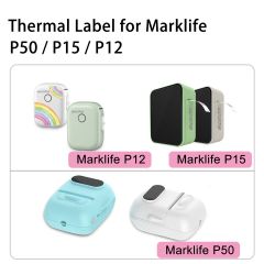 Marklife P50/P15/P12 Colorful Thermal Labels Paper -12X40mm 150 Labels-092