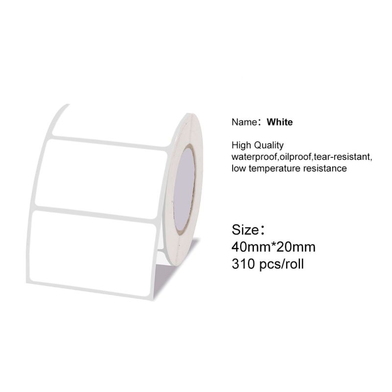 Marklife P50 White Thermal Sticker Label Paper -40x20mm 310 Labels-015