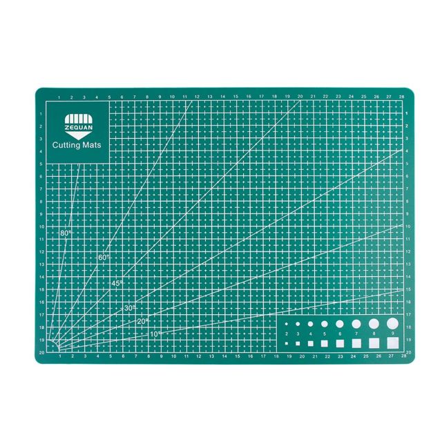 Uuname Paper Circle Cutter &1 Knife Pen 1 Double Head Pen 3 Blade 1 Mat-818