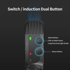 Motion Sensor Usb Rechargeable Headlamps Led with White & Red Light 0123A